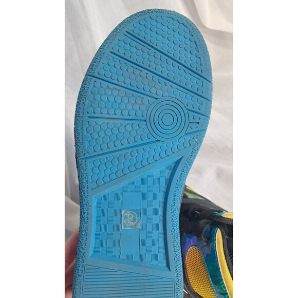 Cape Robbin Multi Color Lace Up Low Top Metallic Rainbow Sneaker Karis Size 9 - Picture 9 of 12